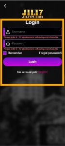 Log In to Jili7 02